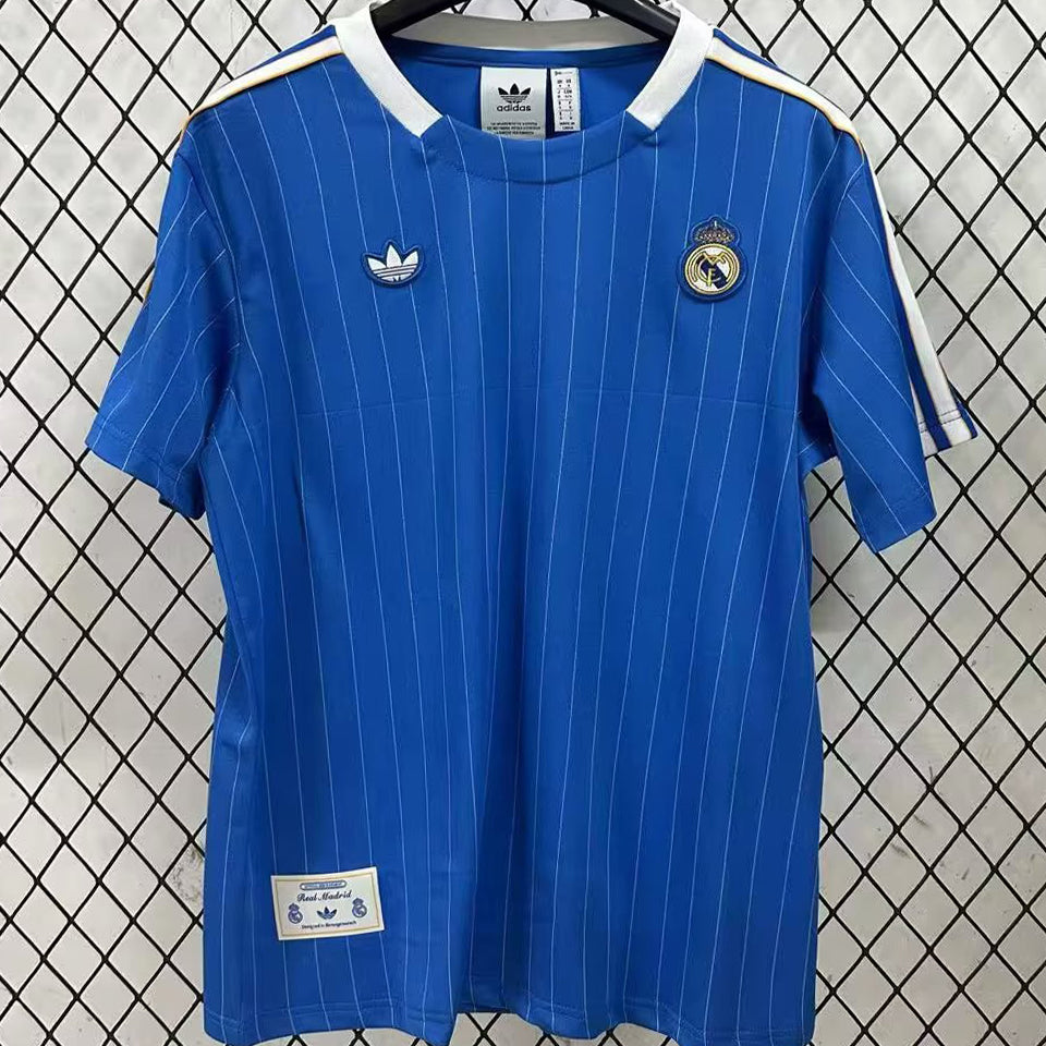 jersey 2025/26 real madrid especial manga corta versión fan retro