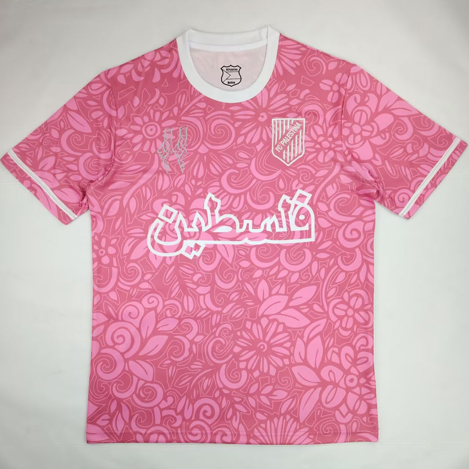 2025/26 fc palestine pink especial versión fan selecciones