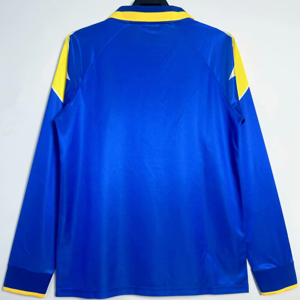 jersey 1995/96 juventus visitante manga larga versión fan retro