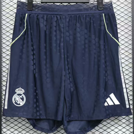 2025/26 Real Madrid Visitante Versión Jugador Shorts/ Pantalones