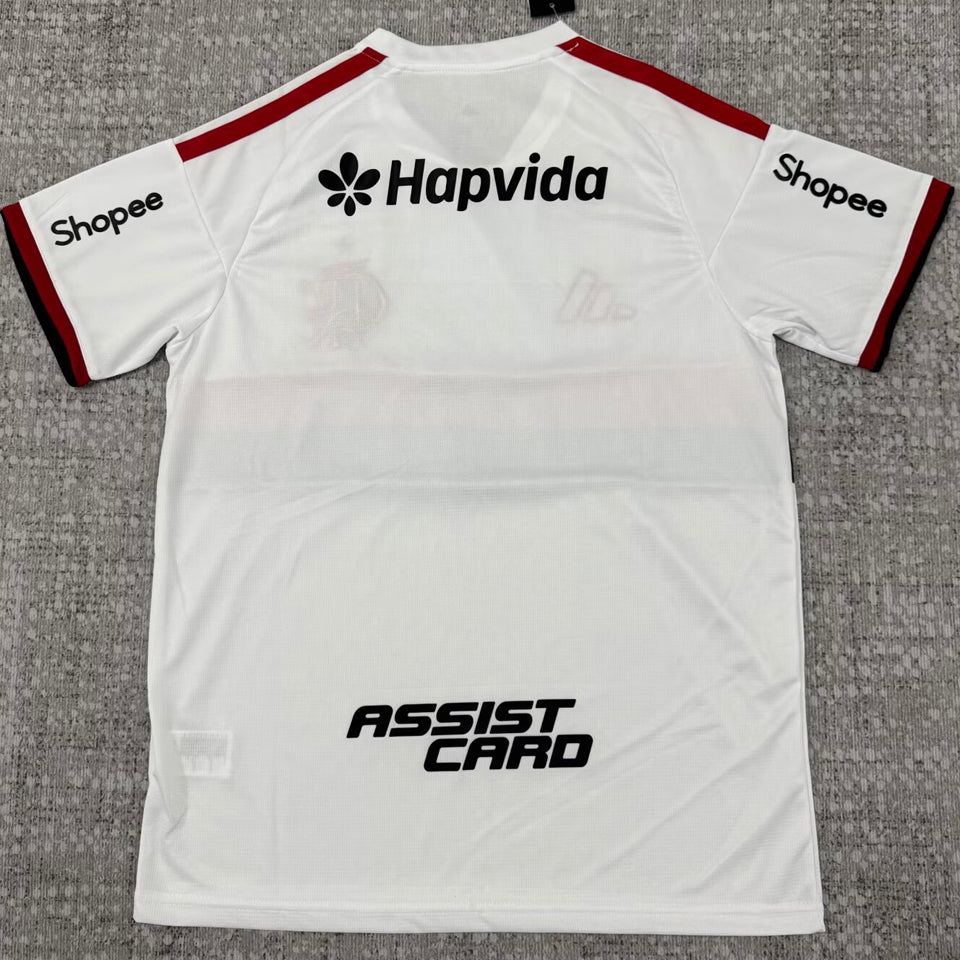 jersey 2026/27 flamengo visitante manga corta versión fan