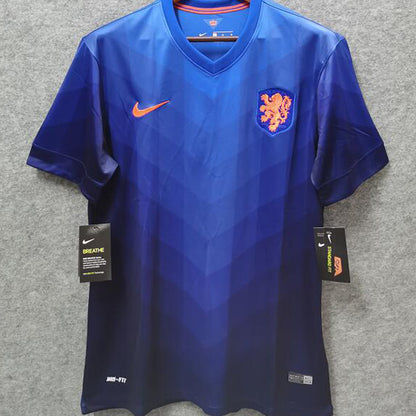 2014 Holanda Visitante Versión Fan Selecciones Retro