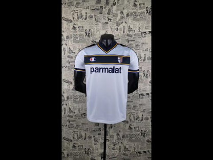 Jersey 2002/03 Parma Visitante Manga corta Versión Fan Retro