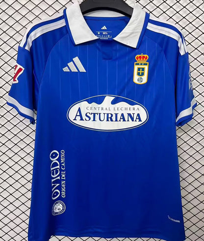 Jersey 2026/27 Real Oviedo Local Manga corta Versión Fan
