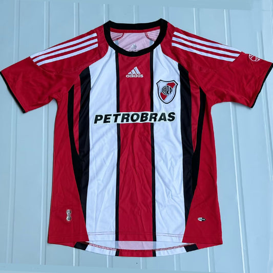 Jersey 2007/2008 River Plate Visitante Manga corta Versión Fan Retro