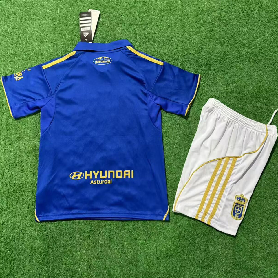 Jersey 2025/26 Real Oviedo Local Manga corta Niño