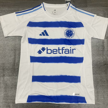 Jersey 2025/26 Cruzeiro Visitante Manga corta Versión Fan