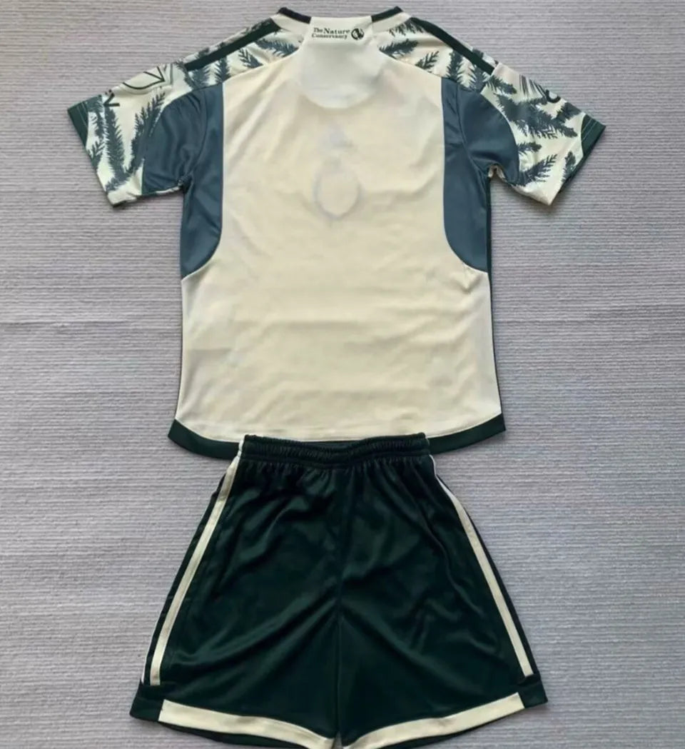 Jersey 2024/25 Portland Timbers Visitante Manga corta Niño