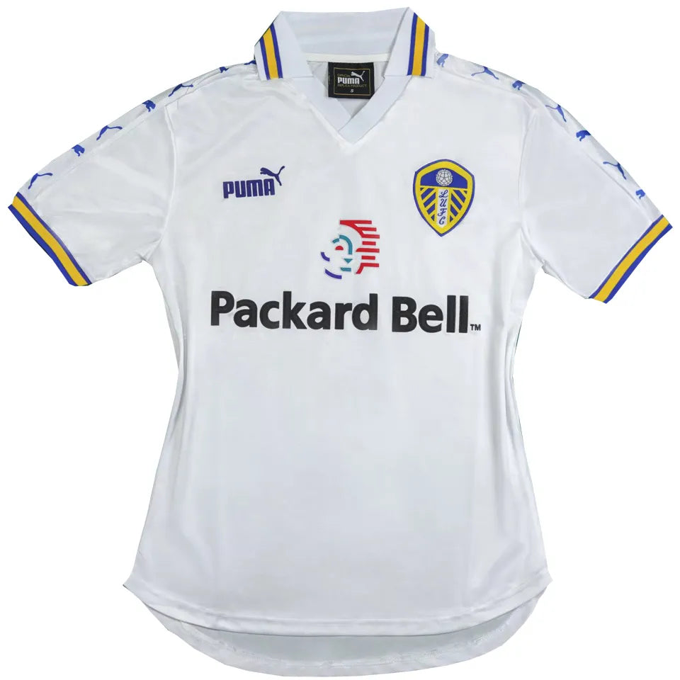 Jersey 1998/99 Leeds United Local Manga corta Versión Fan Retro