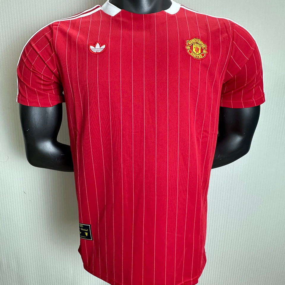 jersey 2025/26 manchester united especial manga corta versión jugador retro