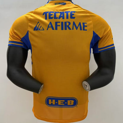 Jersey 2025/26 Tigres Local Manga corta Versión Jugador