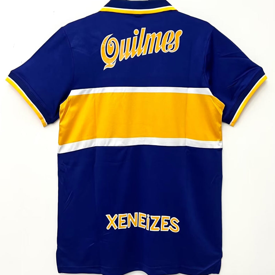 jersey 1996/97 boca local manga corta versión fan retro