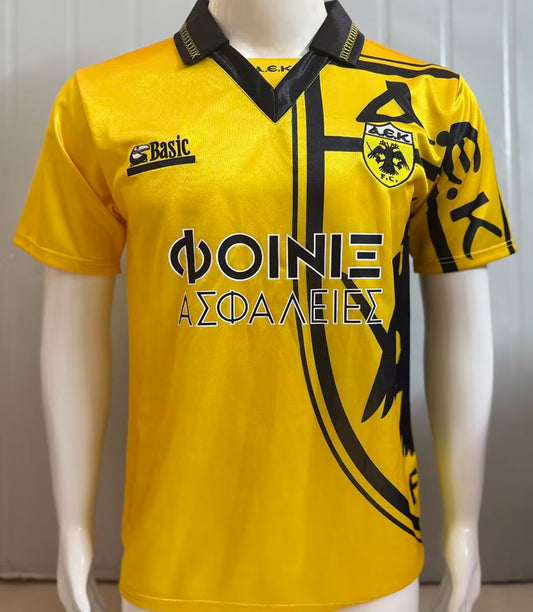 Jersey 1994/1995 AEK Local Manga corta Versión Fan Retro