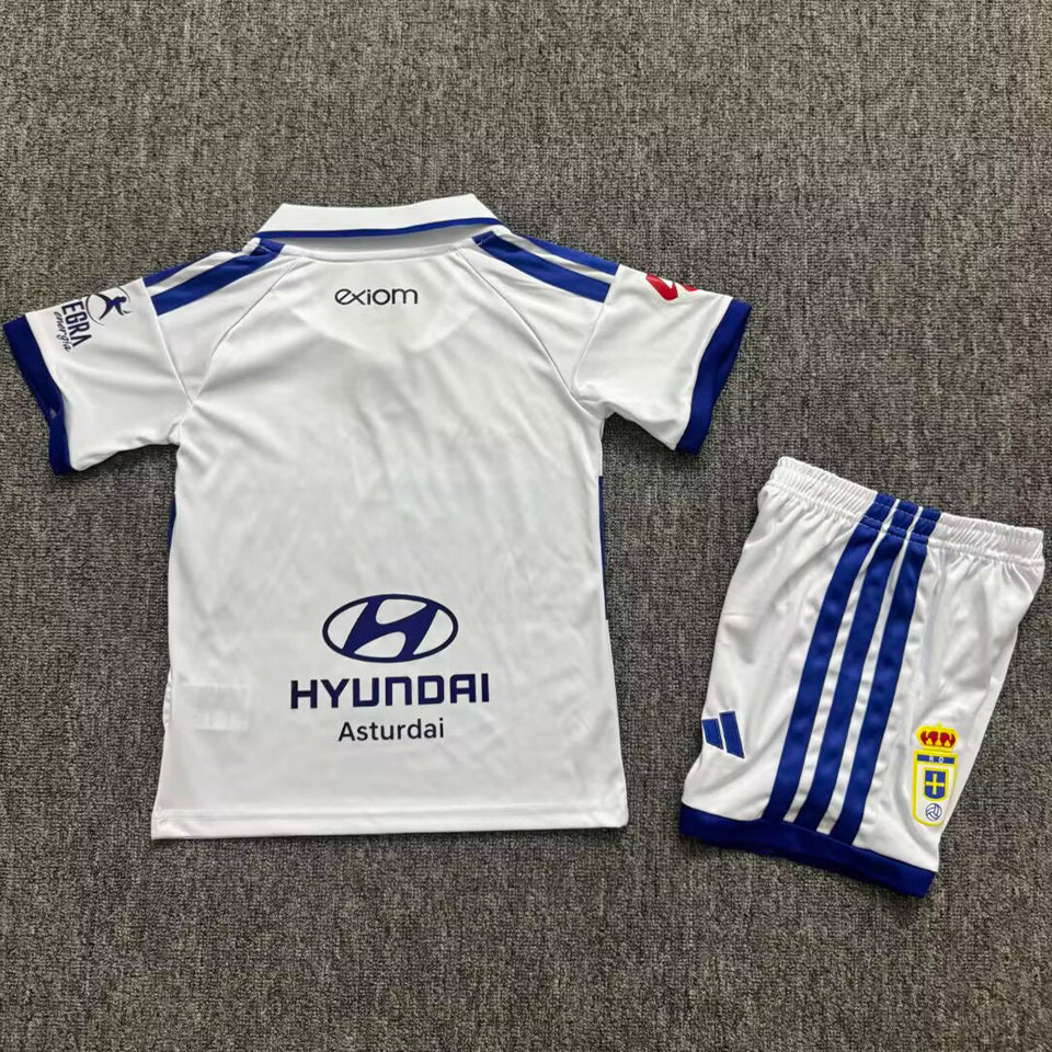 jersey 2026/27 real oviedo visitante manga corta niño