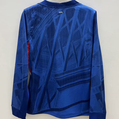 Jersey 2025/26 Chelsea Local Manga larga Versión Fan