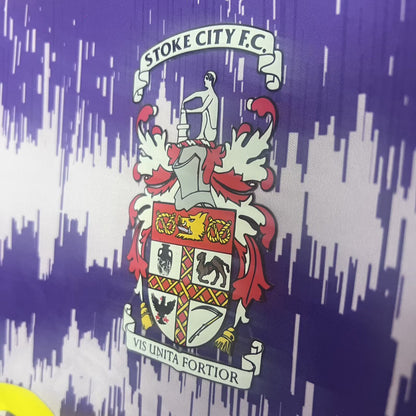 Jersey 2025/26 Stoke City Visitante Manga corta Versión Fan