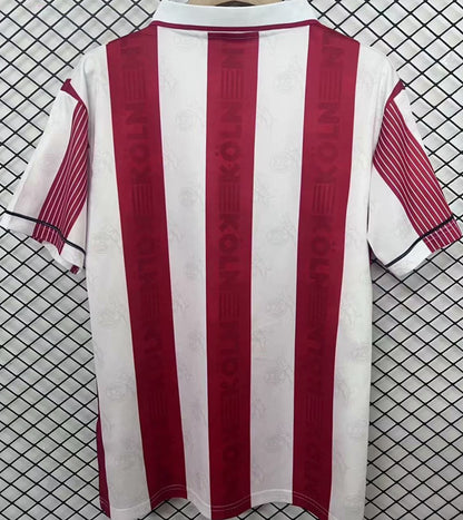 Jersey 1995/1996 1. FC Koln Local Manga corta Versión Fan Retro