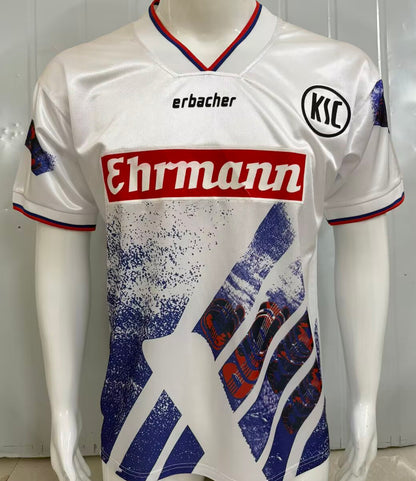 Jersey 1994/1995 Karlsruher SC Local Manga corta Versión Fan Retro