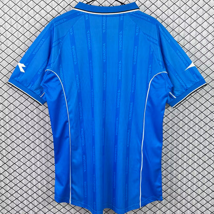 Jersey 2000/2001 Napoli Local Manga corta Versión Fan Retro