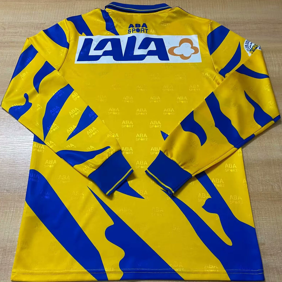 jersey 1995/96 tigres local manga larga versión fan retro