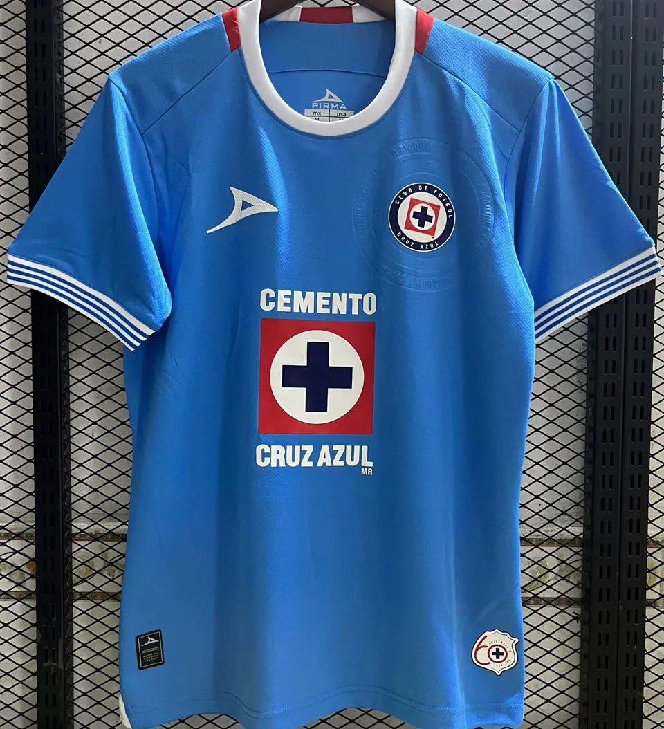 Jersey 2024/25 Cruz Azul Local Manga corta Versión Fan