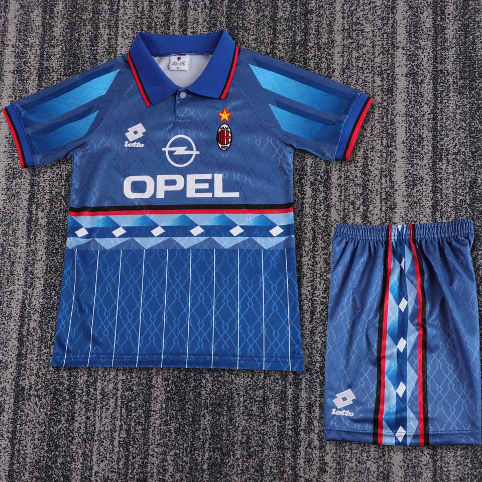 Jersey 1995/96 AC Milan Visitante Manga corta Niño Retro
