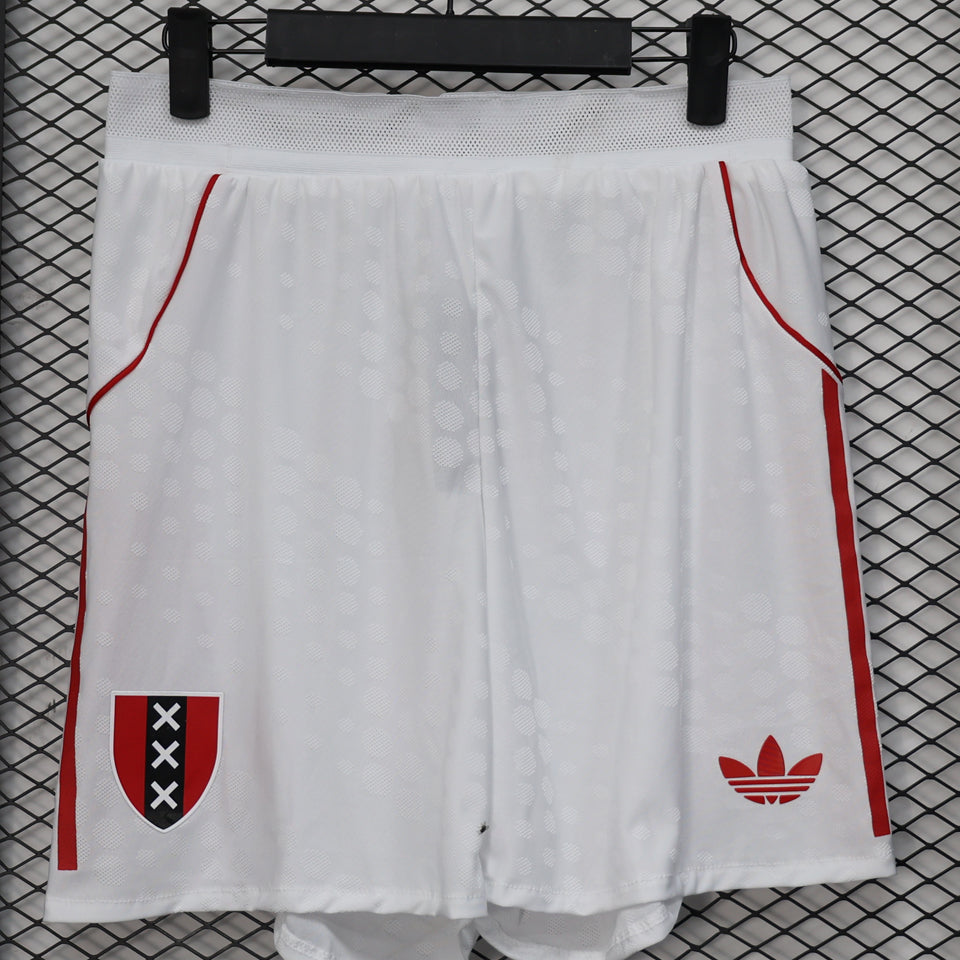2025/26 Ajax Local Versión Jugador Shorts/ Pantalones