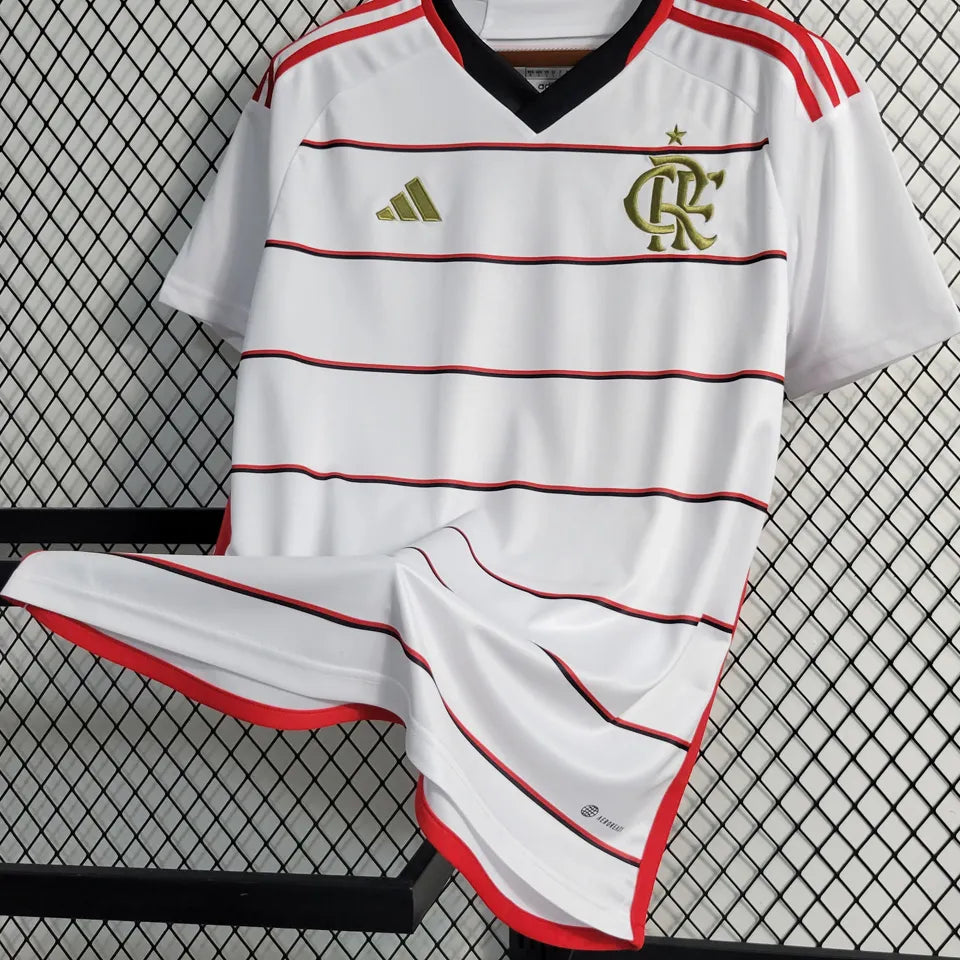 Jersey 2023/24 Flamengo Visitante Manga corta Versión Fan