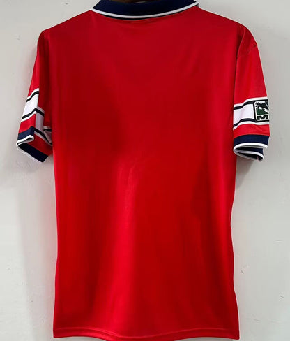Jersey 1998 Chicago Fire Local Manga corta Versión Fan Retro