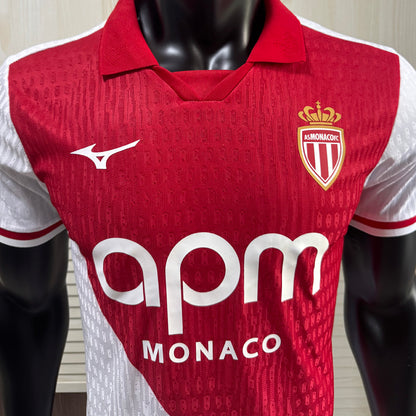 Jersey 2026/27 Monaco Local Manga corta Versión Jugador