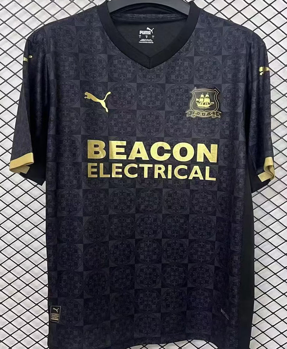Jersey 2025/26 Plymouth Argyle Visitante Manga corta Versión Fan