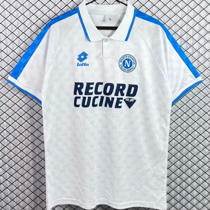 Jersey 1995 Napoli Visitante Manga corta Versión Fan Retro