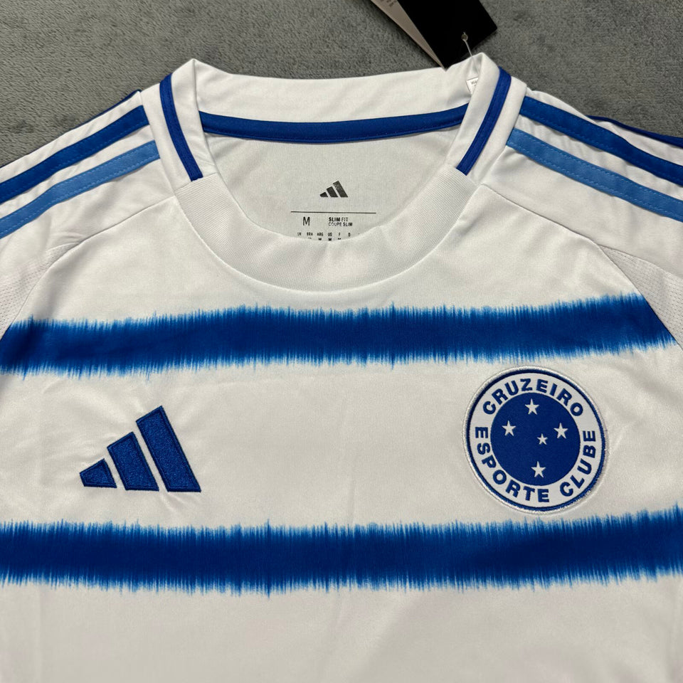 jersey 2025/26 cruzeiro visitante manga corta mujer