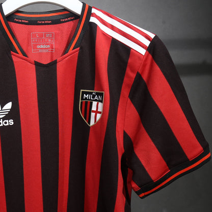 Jersey 2025 AC Milan Local Manga corta Versión Jugador Retro