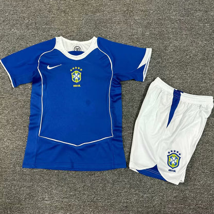 2004 Brasil Visitante Niño Selecciones Retro