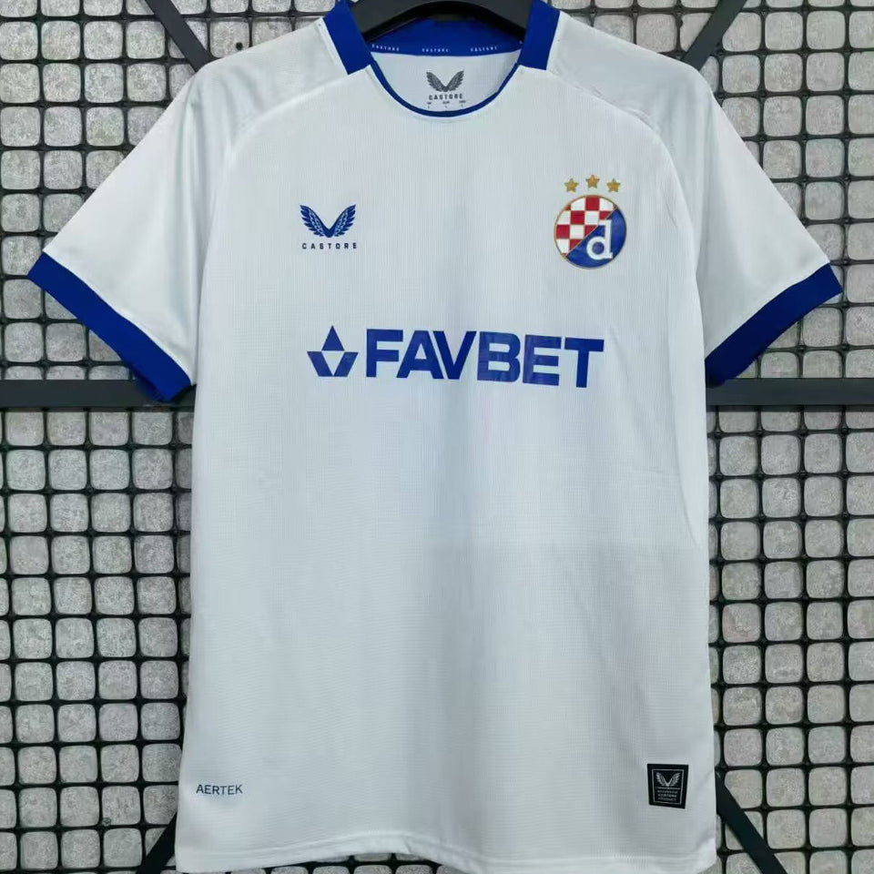 Jersey 2025/26 Dinamo Zagreb Visitante Manga corta Versión Fan