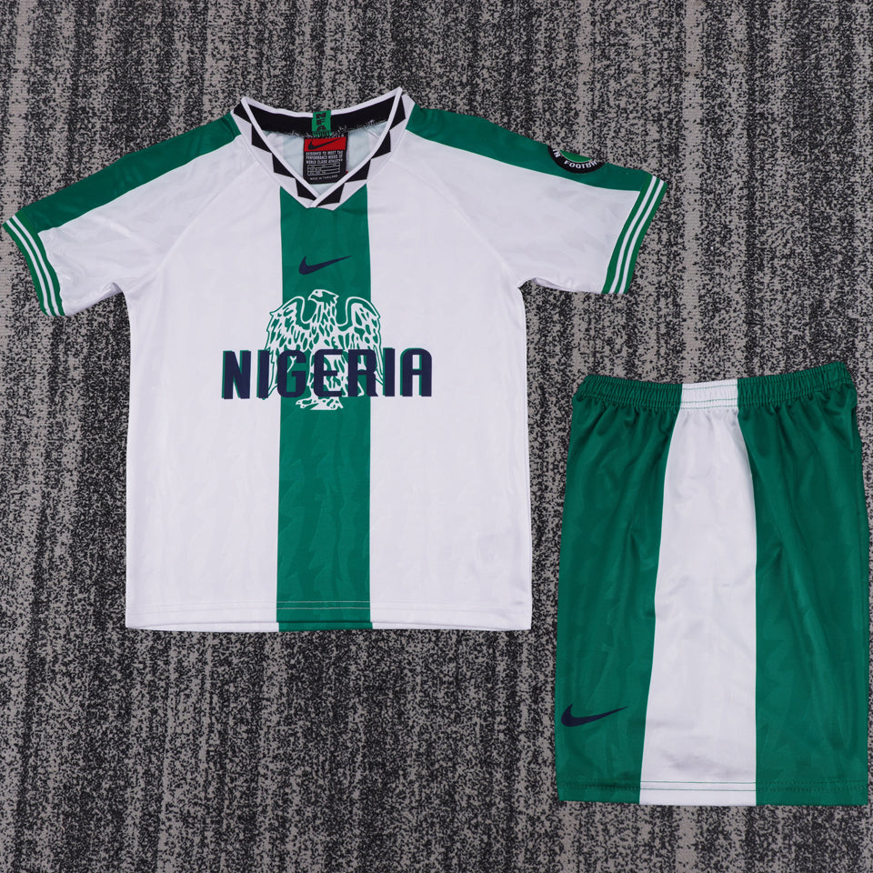 1996 nigeria visitante niño selecciones retro