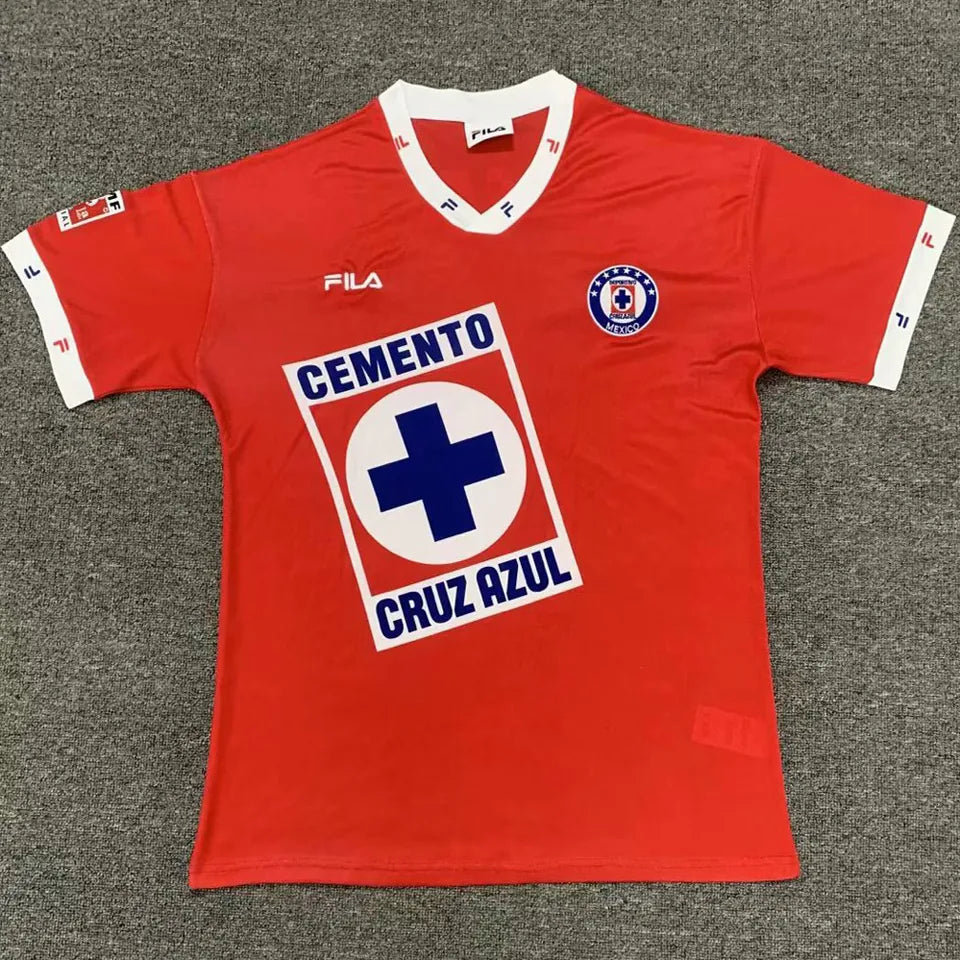 Jersey 1996 Cruz Azul Tercero Manga corta Versión Fan Retro