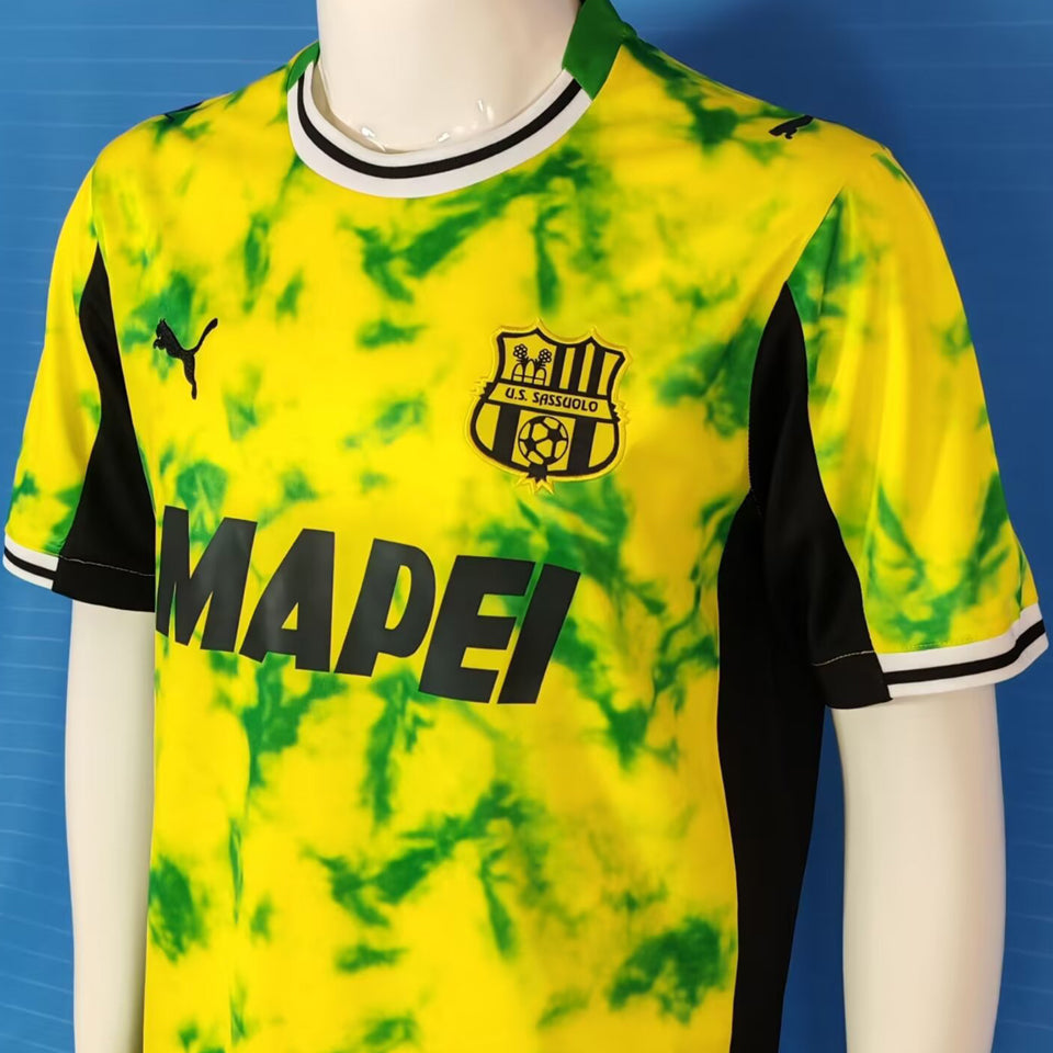 jersey 2025/26 sassuolo tercero manga corta versión fan