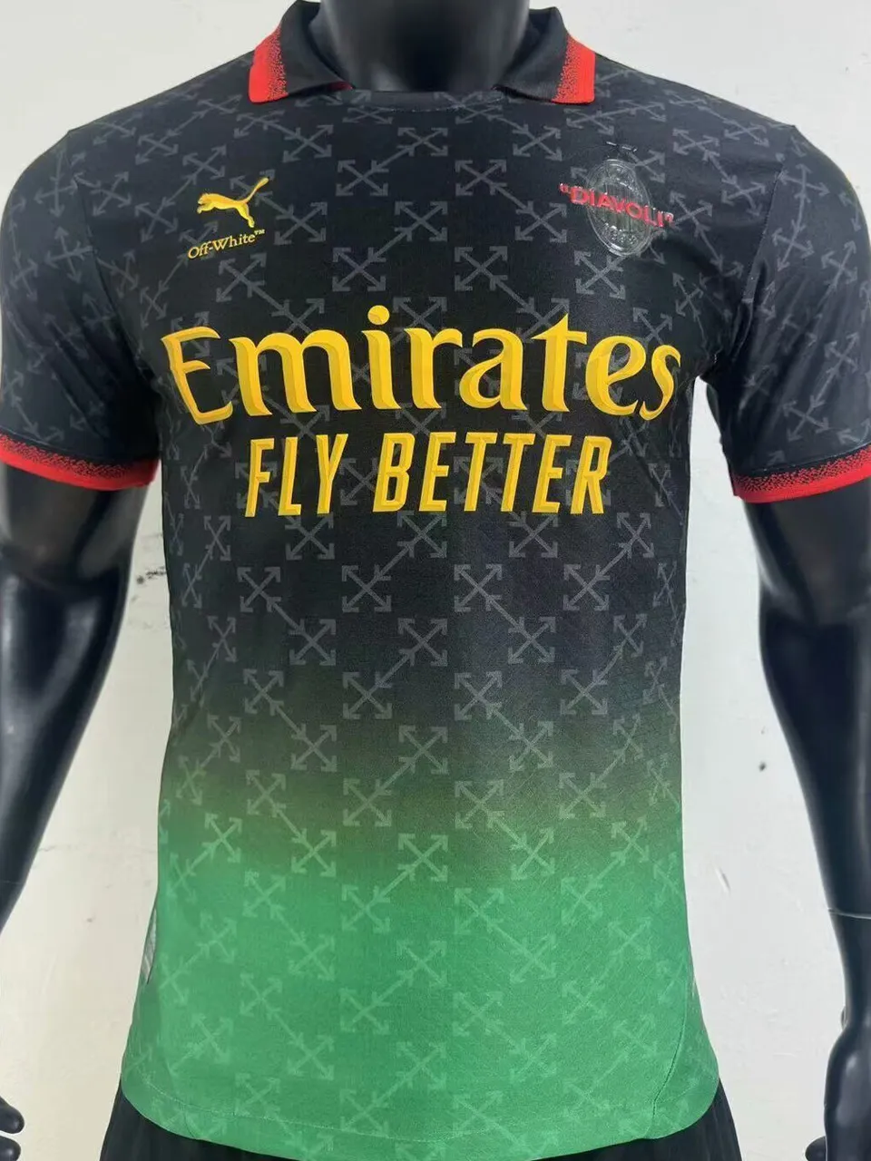 jersey 2024/25 ac milan especial manga corta versión jugador