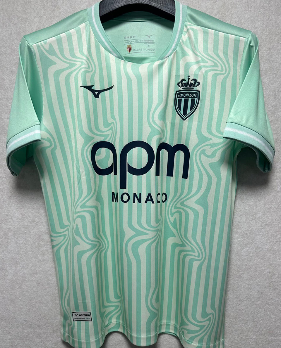 jersey 2026/27 monaco tercero manga corta versión fan