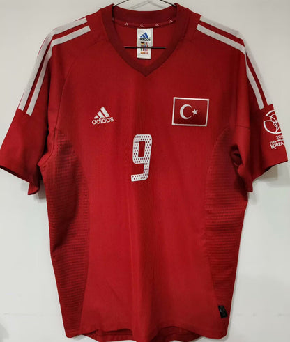 2002 Turkey Visitante Versión Fan Selecciones Retro