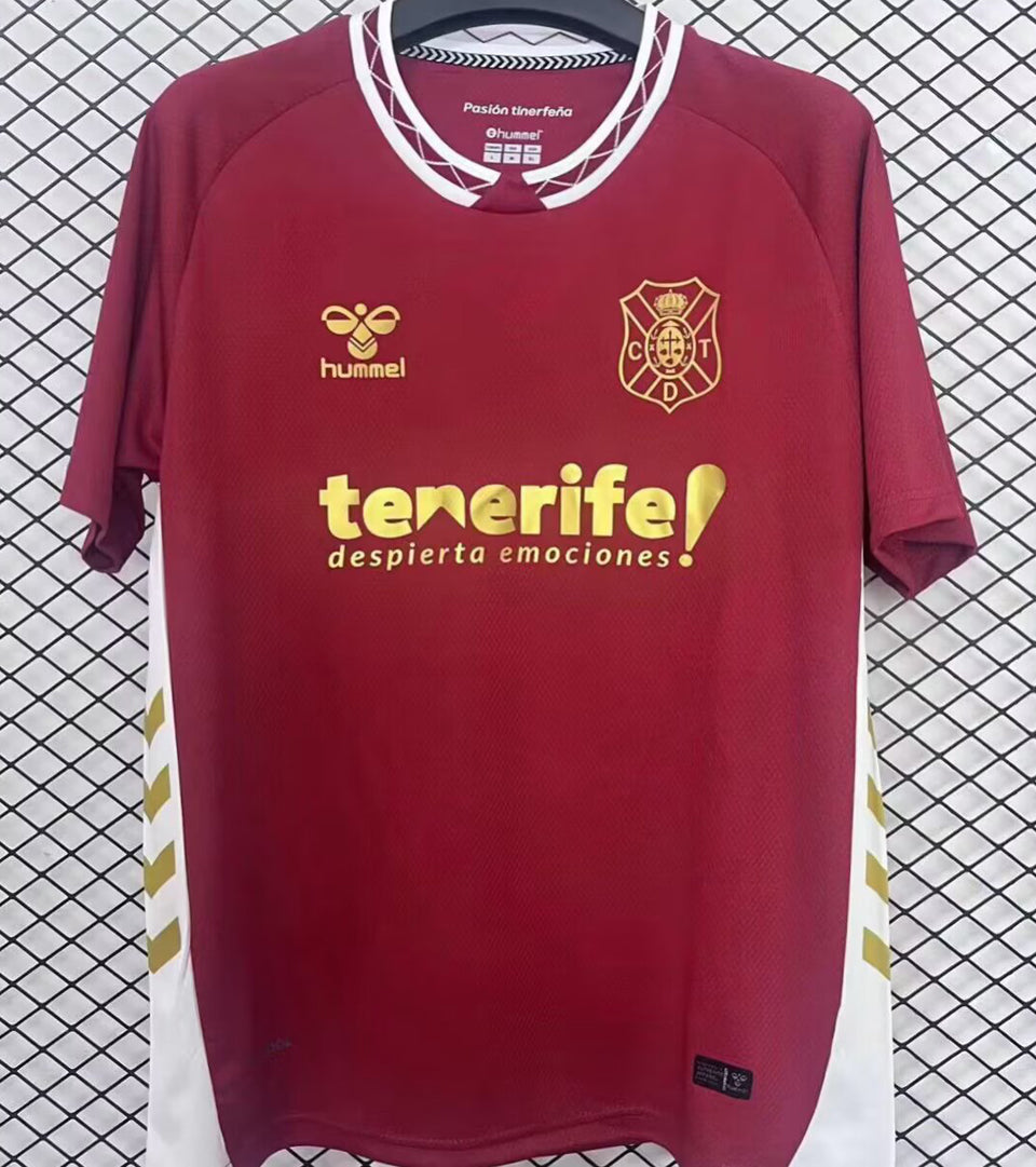 jersey 2025/26 tenerife visitante manga corta versión fan