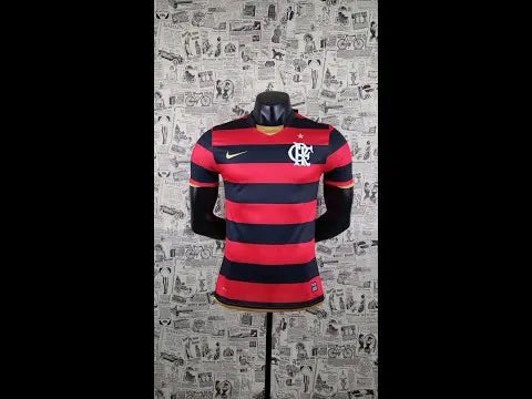 Jersey 2008 Flamengo RJ Local Manga corta Versión Fan Retro