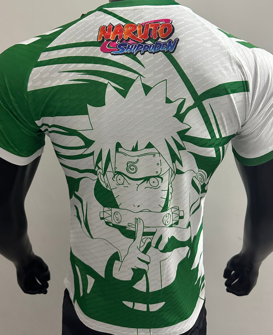 Jersey 2025 R BTS x NARUTO Especial Manga corta Versión Jugador