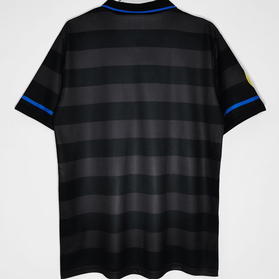 jersey 1997/98 inter milan visitante manga corta versión fan retro