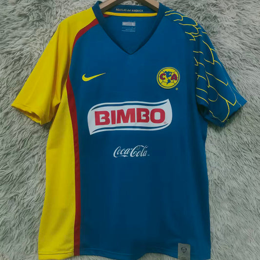 Jersey 2007/2008 Club America Visitante Manga corta Versión Fan Retro