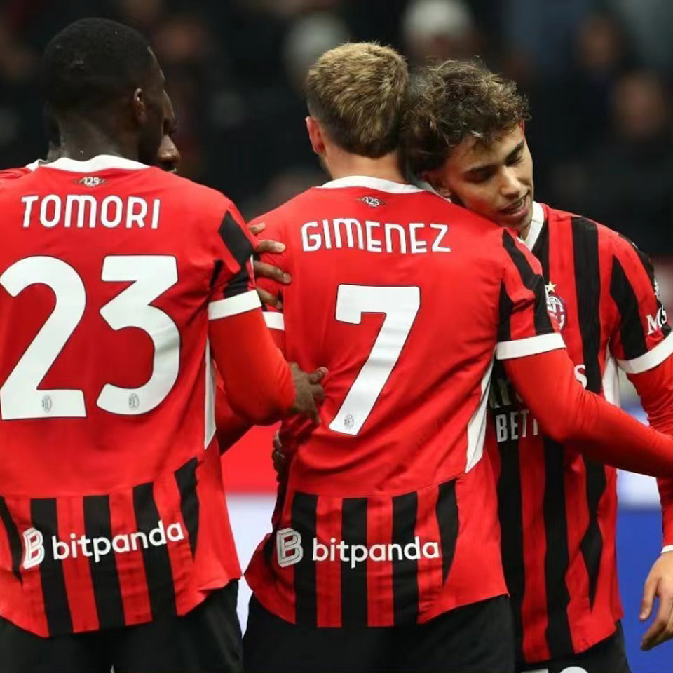jersey 2024/25 ac milan local manga corta versión fan