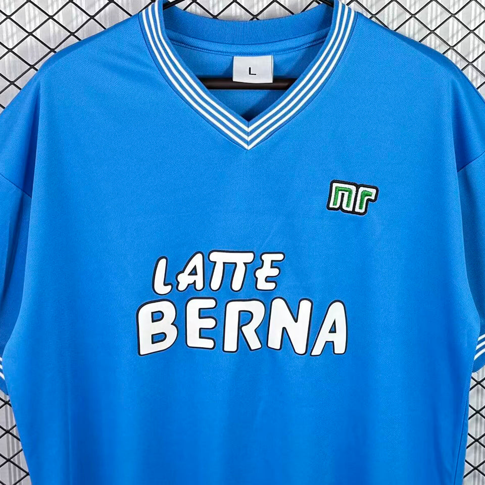 jersey 1983/1984 napoli local manga corta versión fan retro