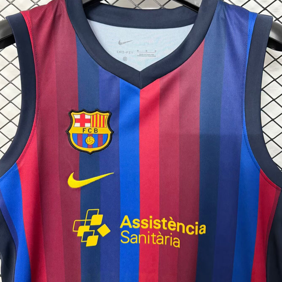 jersey 2026/27 barcelona local manga corta versión fan